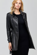 Cassandra Women's Leather Jacket | Derimod