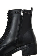 Women's Black Leather Boots | Derimod