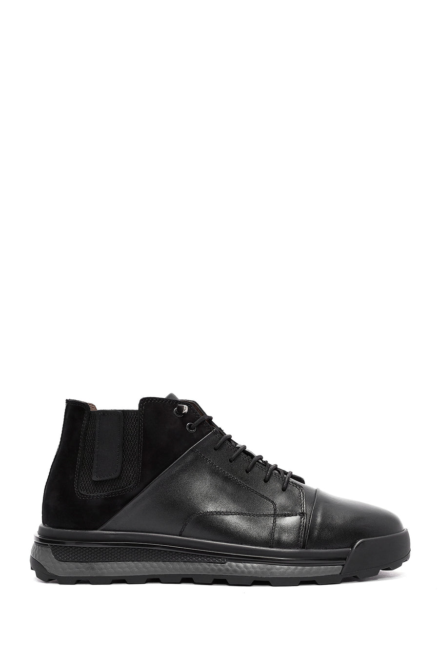 
Men's Black Lace-Up Ankle Leather Boot
 24WFD604018 | Derimod
