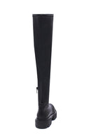 Women's Leather Long Boots | Derimod