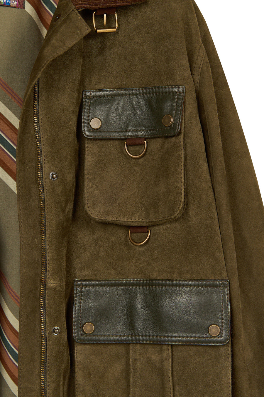 Liberty Woman Khaki Suede Jacket