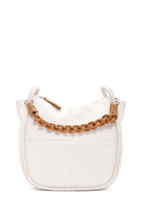 Women's Cream Long Strap Shoulder Bag | Derimod