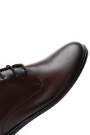 Men's Brown Leather Classic Shoes | Derimod