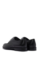 Men's Black Laced Leather Classic Shoes | Derimod