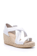 Women's Wedge Heeled Espadrille Shoes | Derimod