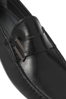 Men's Black Leather Casual Shoes | Derimod