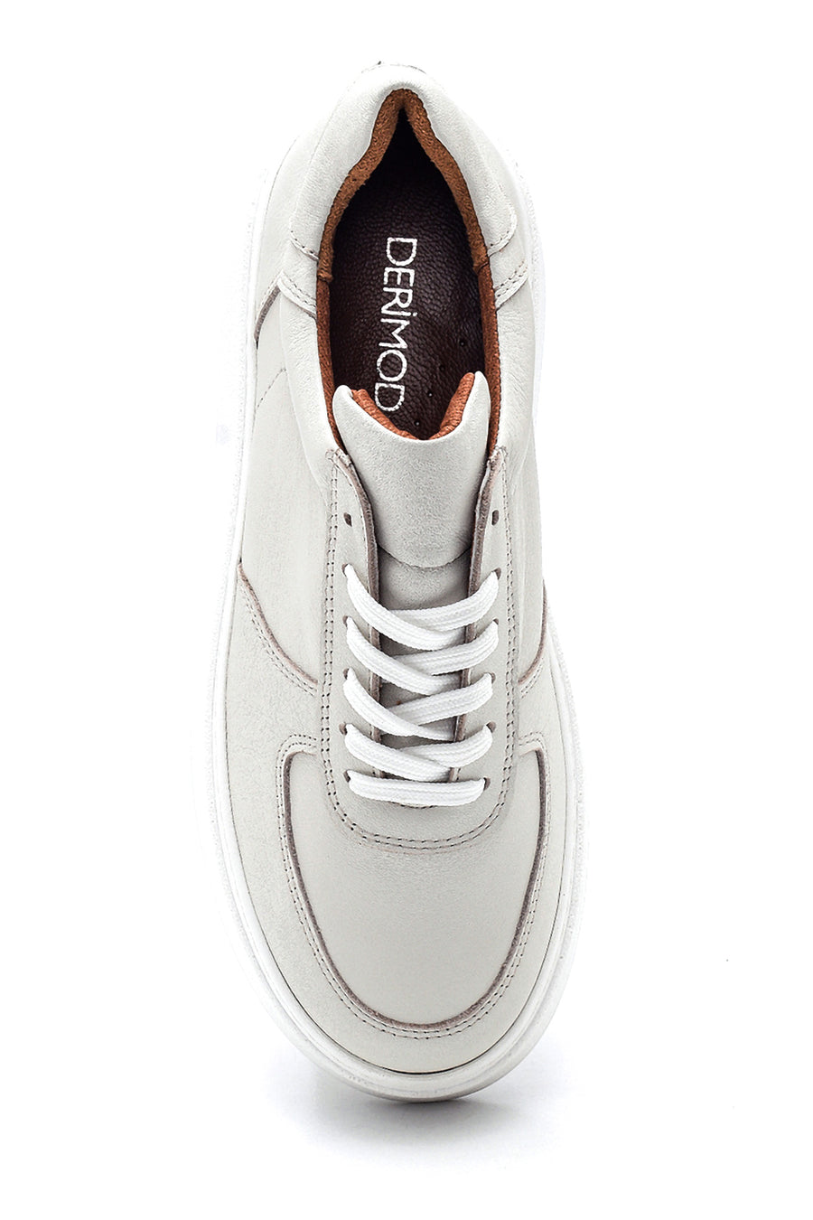 Women's Leather Thick Soled Shoes