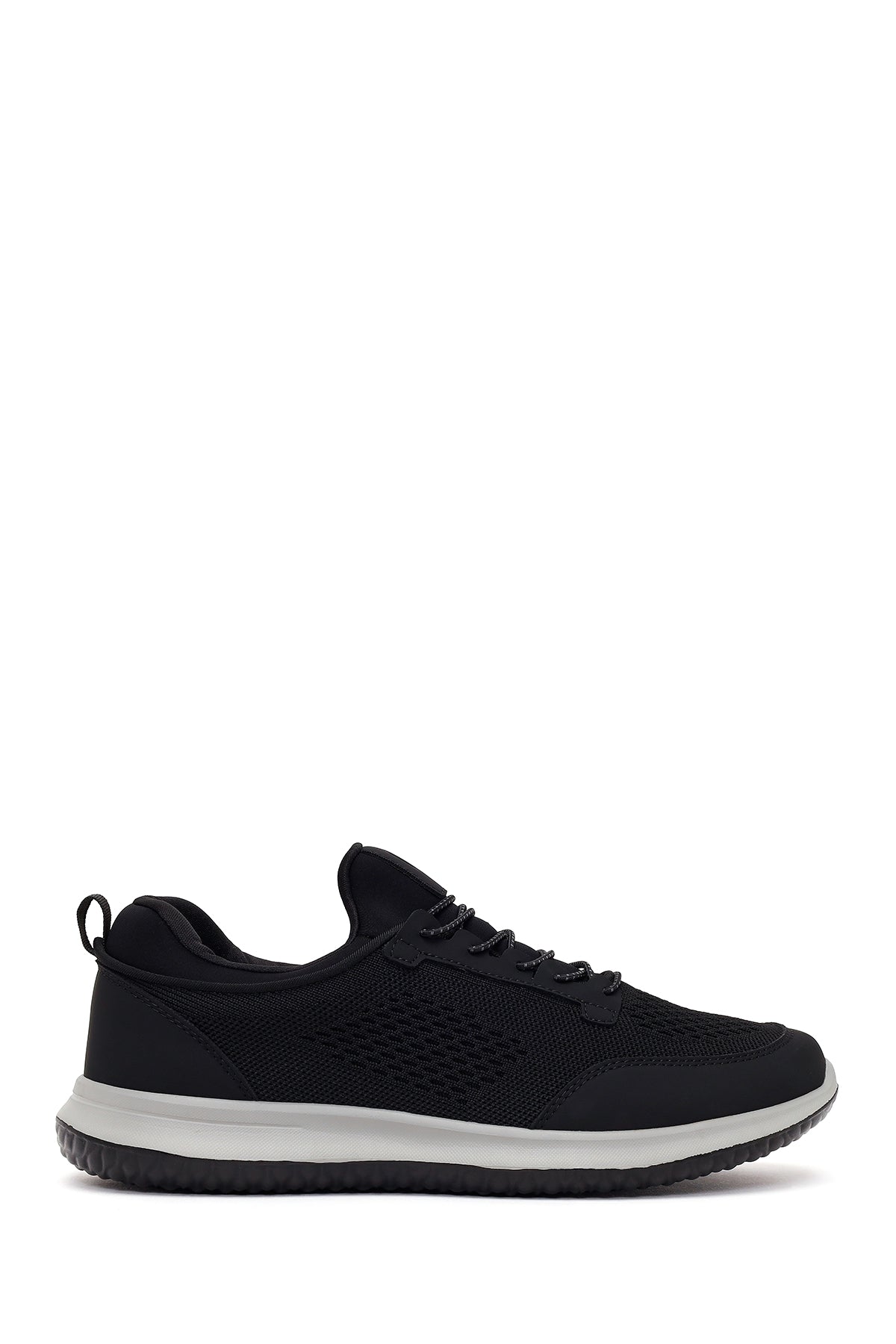 Derimod Zero Erkek Siyah Bağcıklı Kumaş Sneaker 26SFD69046F | Derimod