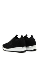 Derimod Zero Women's Black Thick Soled Stone Sneaker | Derimod