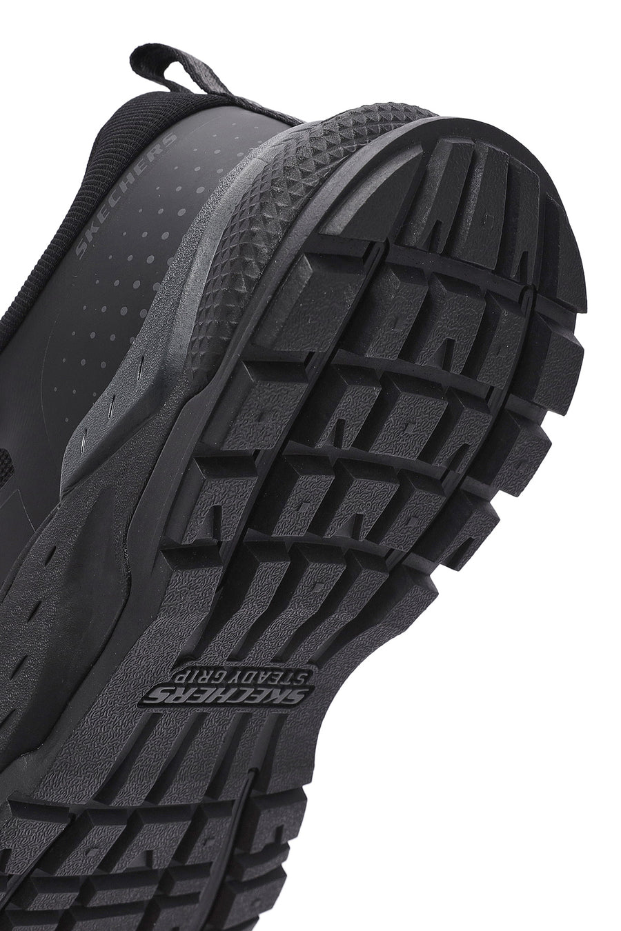 Skechers Erkek Siyah Bağcıklı Kalın Tabanlı Sneaker