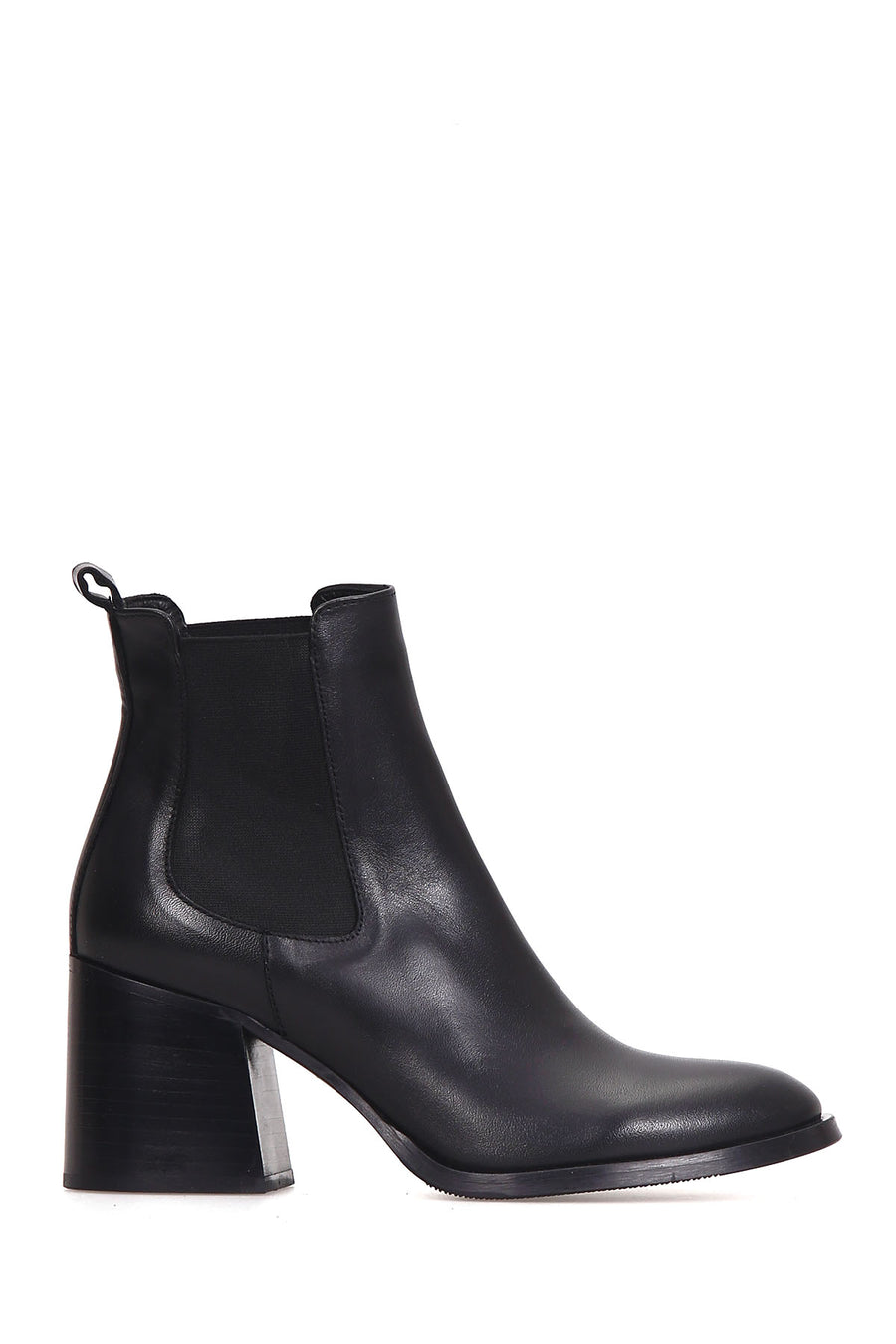 Women's Heeled Leather Boots 18WFD246518 | Derimod