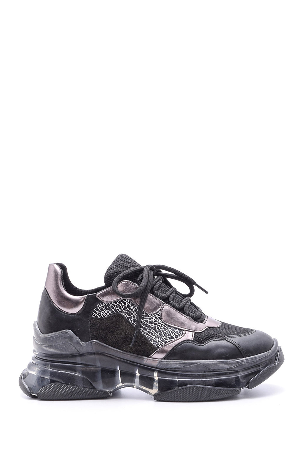 Kadın Şeffaf Tabanlı Sneaker