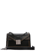 Women's Black Long Strap Crossbody Bag | Derimod