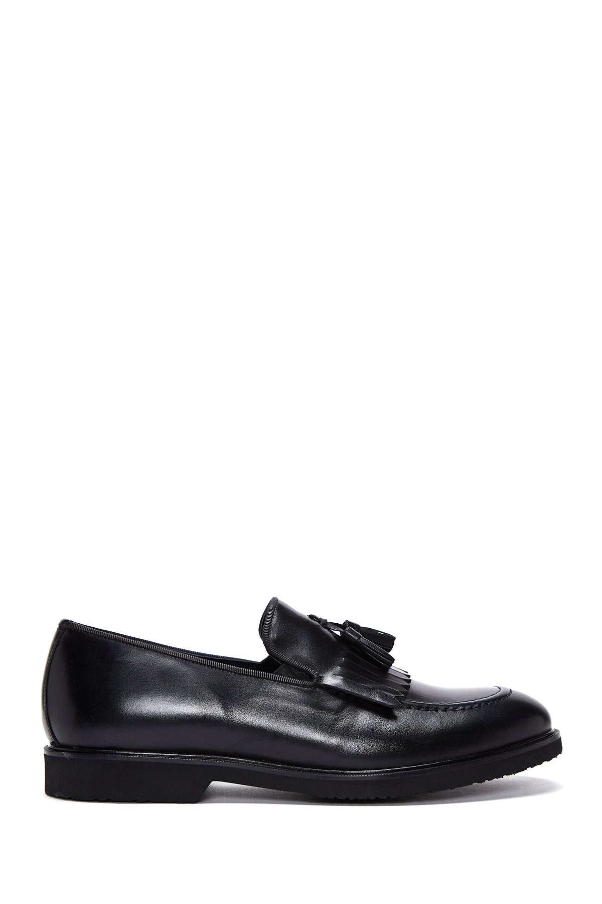 Men's Leather Tassel Loafer 22WFD638018 | Derimod