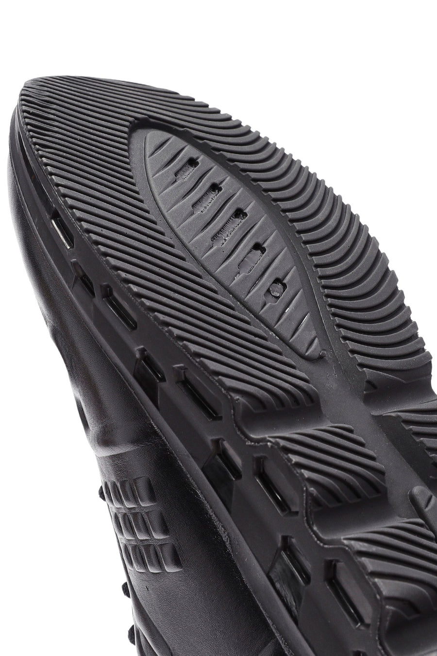 Erkek Siyah Bağcıklı Deri Sneaker