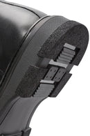 Men's Black Leather Chelsea Boots | Derimod