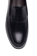 Erkek Siyah Deri Casual Loafer | Derimod