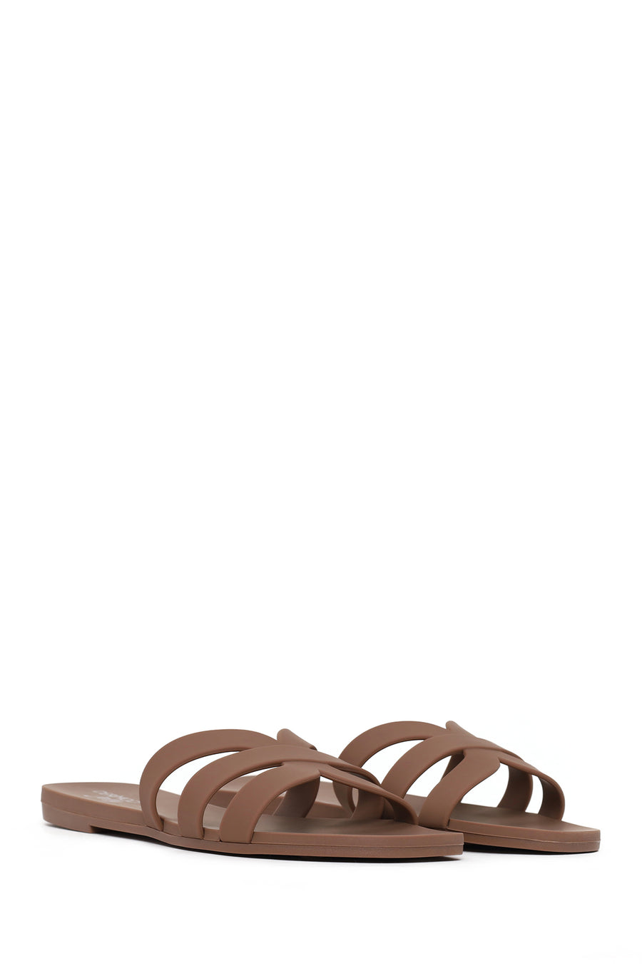 Woman Brown Jelly Slipper