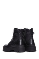 Women's Black Leather Boots | Derimod