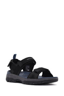 Skechers Men's Black Tresmen - Ryer Fabric Sandals | Derimod