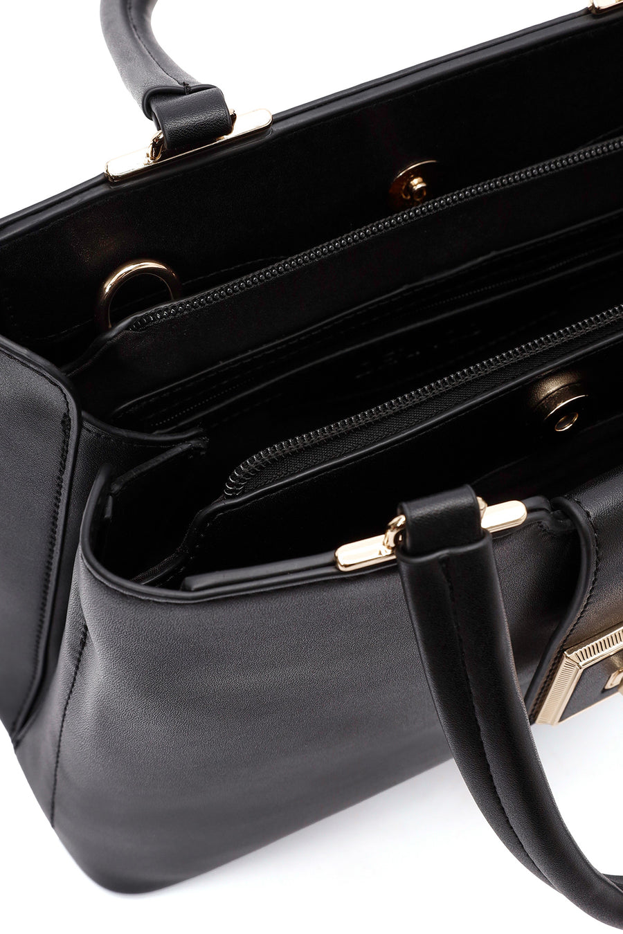 Women's Black Long Strap Shoulder Bag