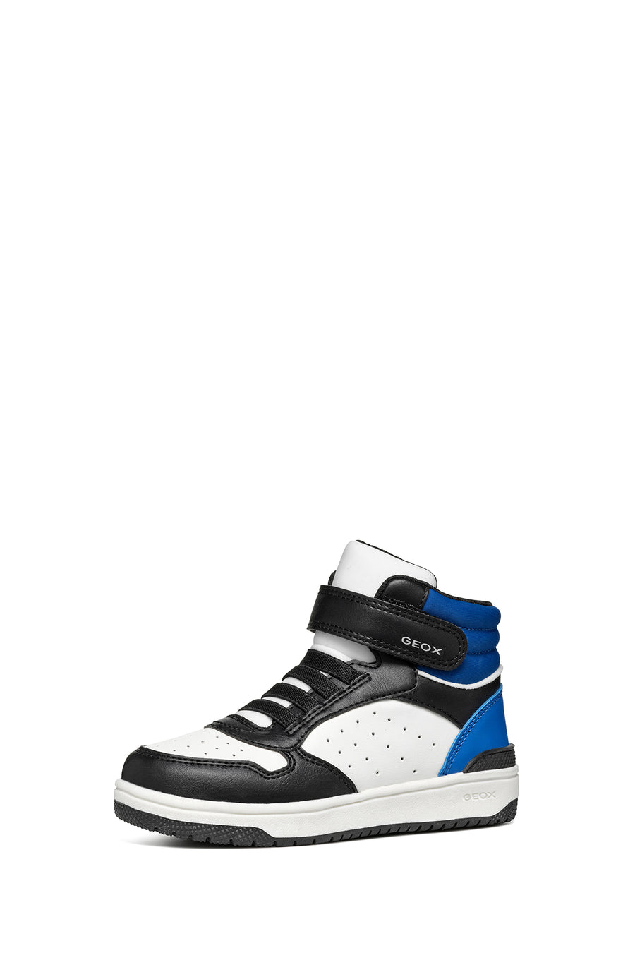 Geox Boy Black Washiba Banded Ankle Sneakers
