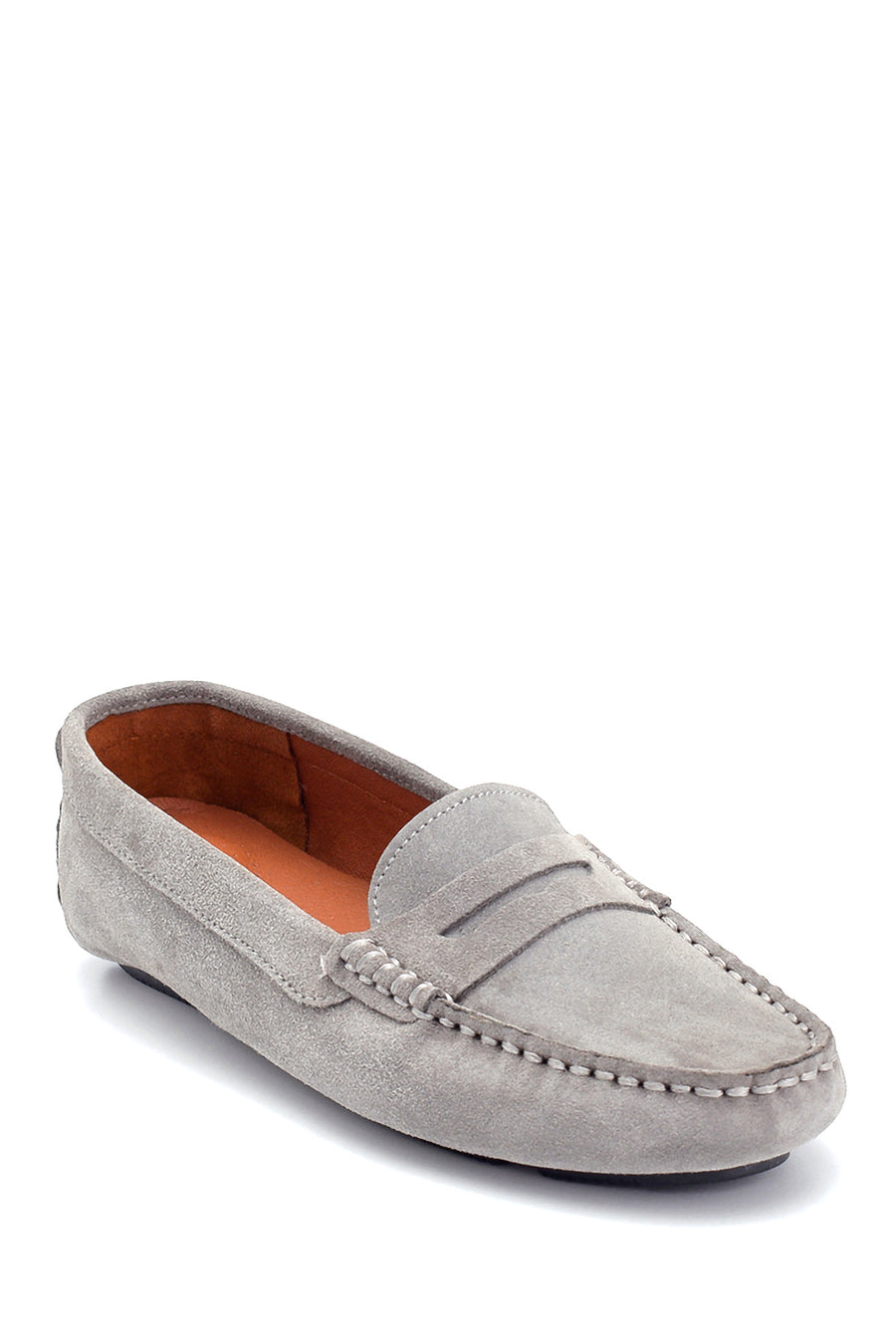 Kadın Süet Deri Loafer