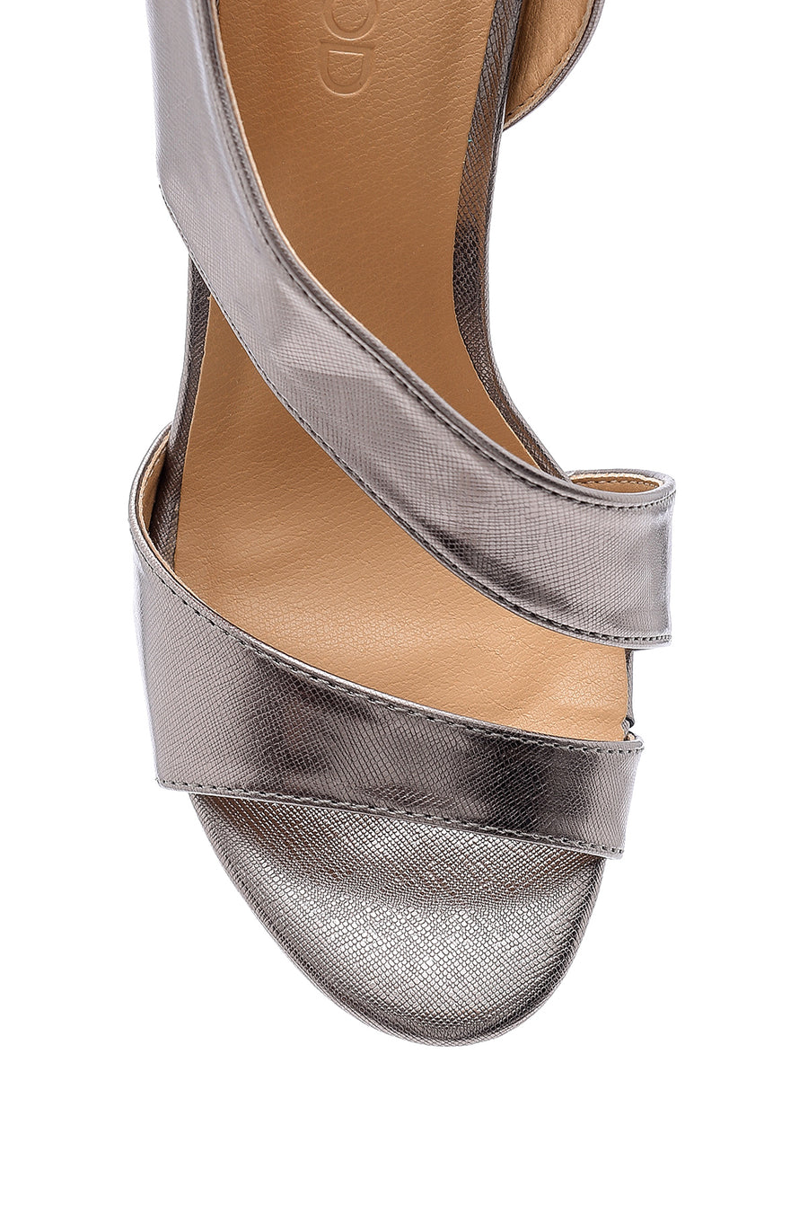 Women's Metallic Heeled Sandals