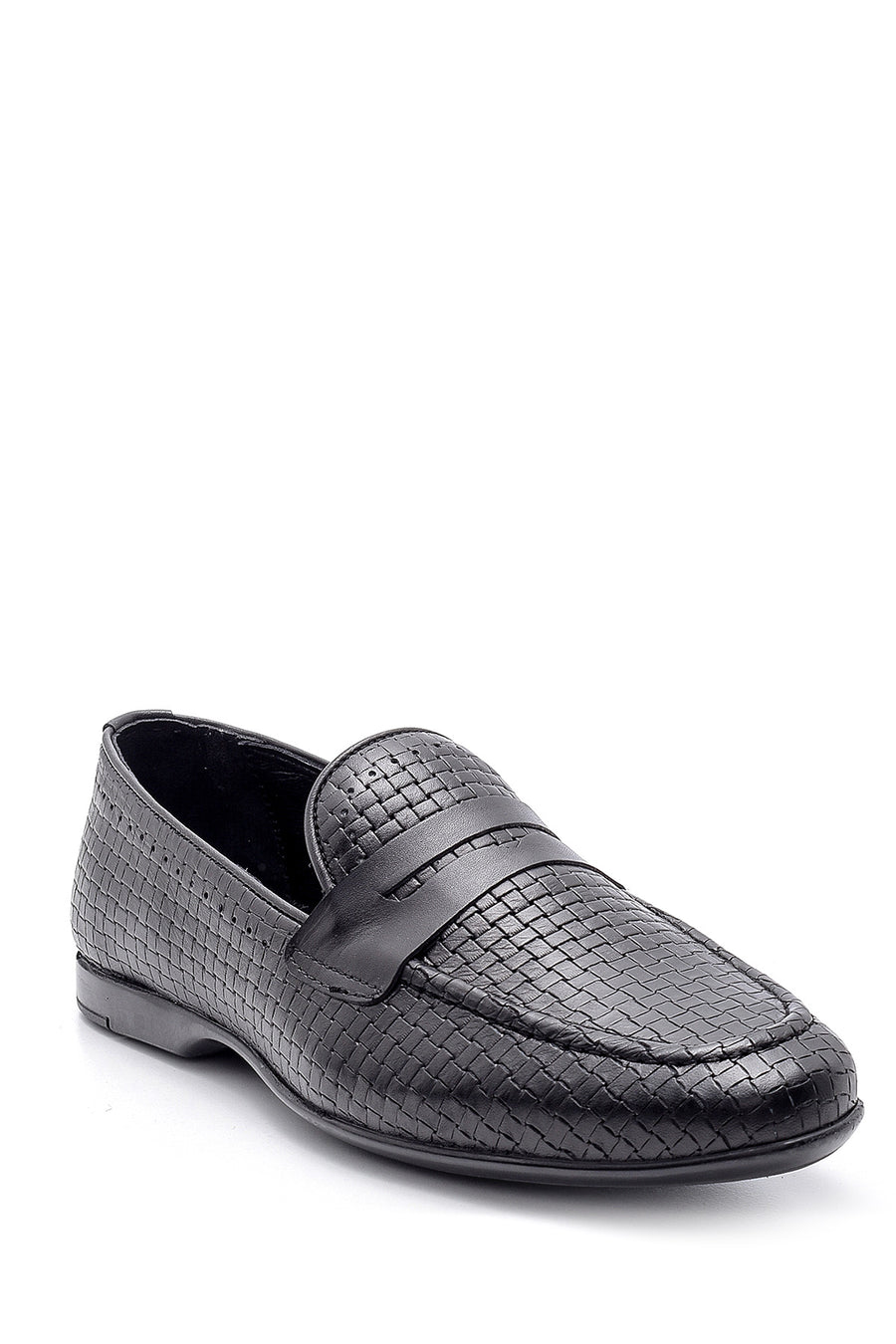 Men's Leather Printed Loafer