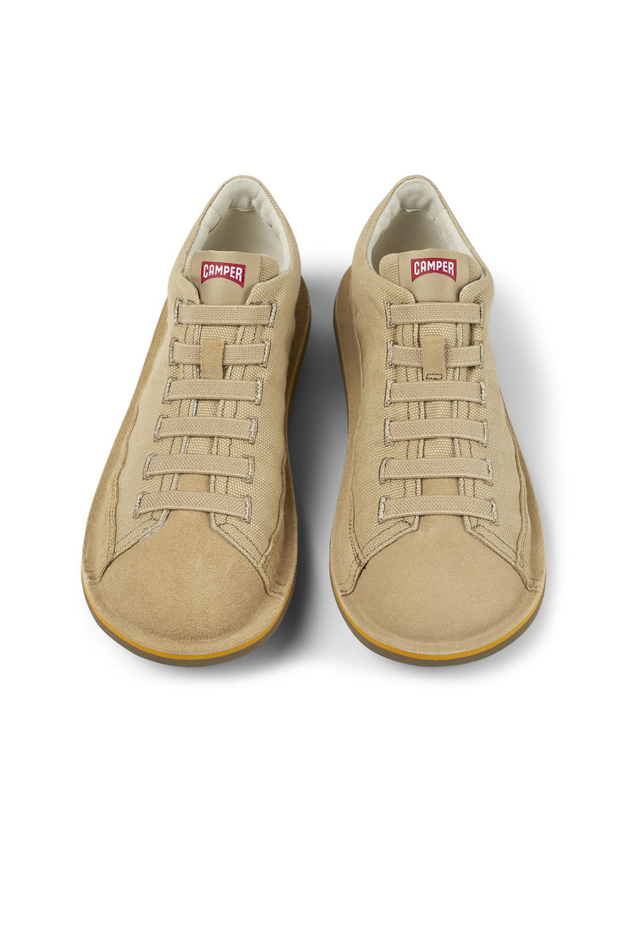 Camper Erkek Bej Beetle Nubuk Deri Sneaker