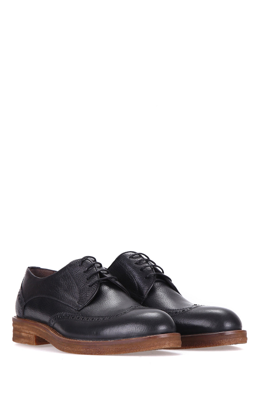 Men's Black Leather Shoes