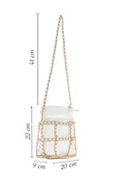 Women's White Crossbody Bag | Derimod