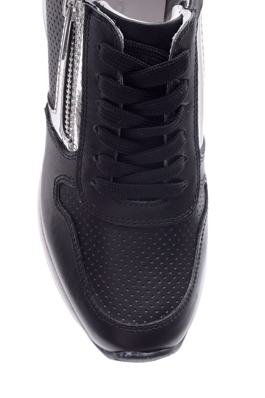 Kadın Fermuar Detaylı Sneaker
