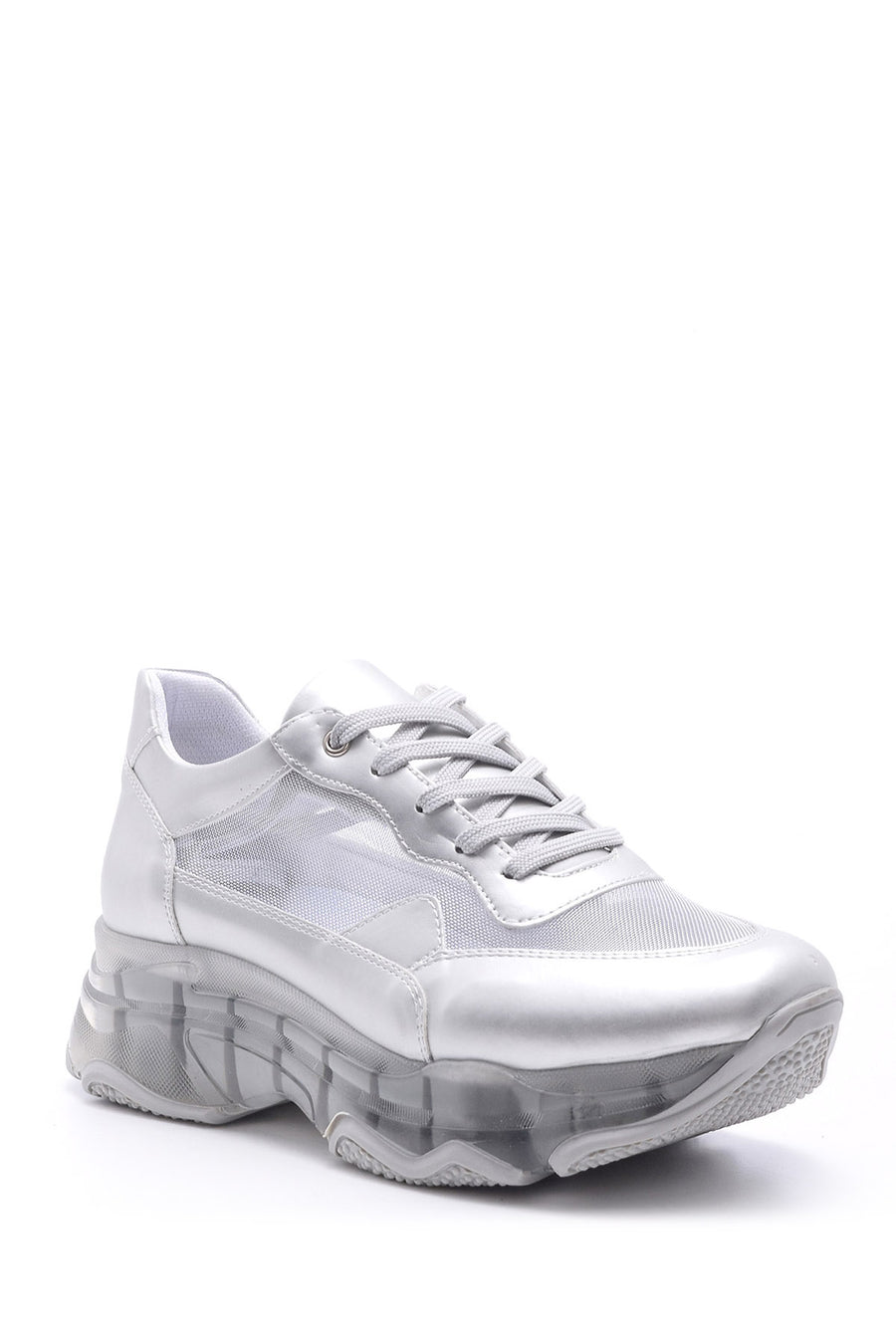 Kadın Şeffaf Tabanlı Sneaker