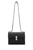 Women's Black Long Strap Crossbody Bag | Derimod