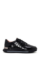 Men's Black Leather Casual Sneaker | Derimod