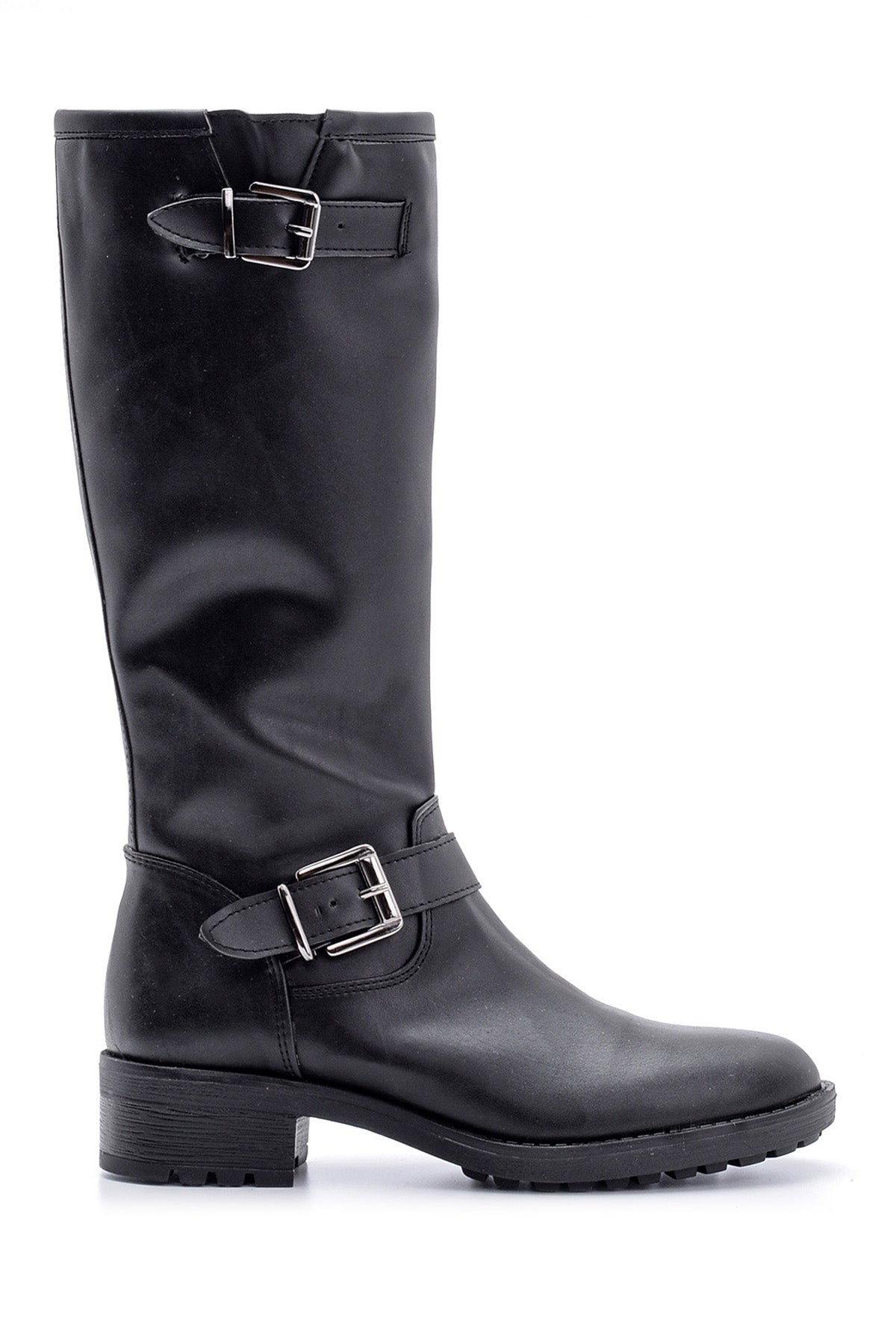 Women's Buckle Detailed Boots 19WFE157218 | Derimod