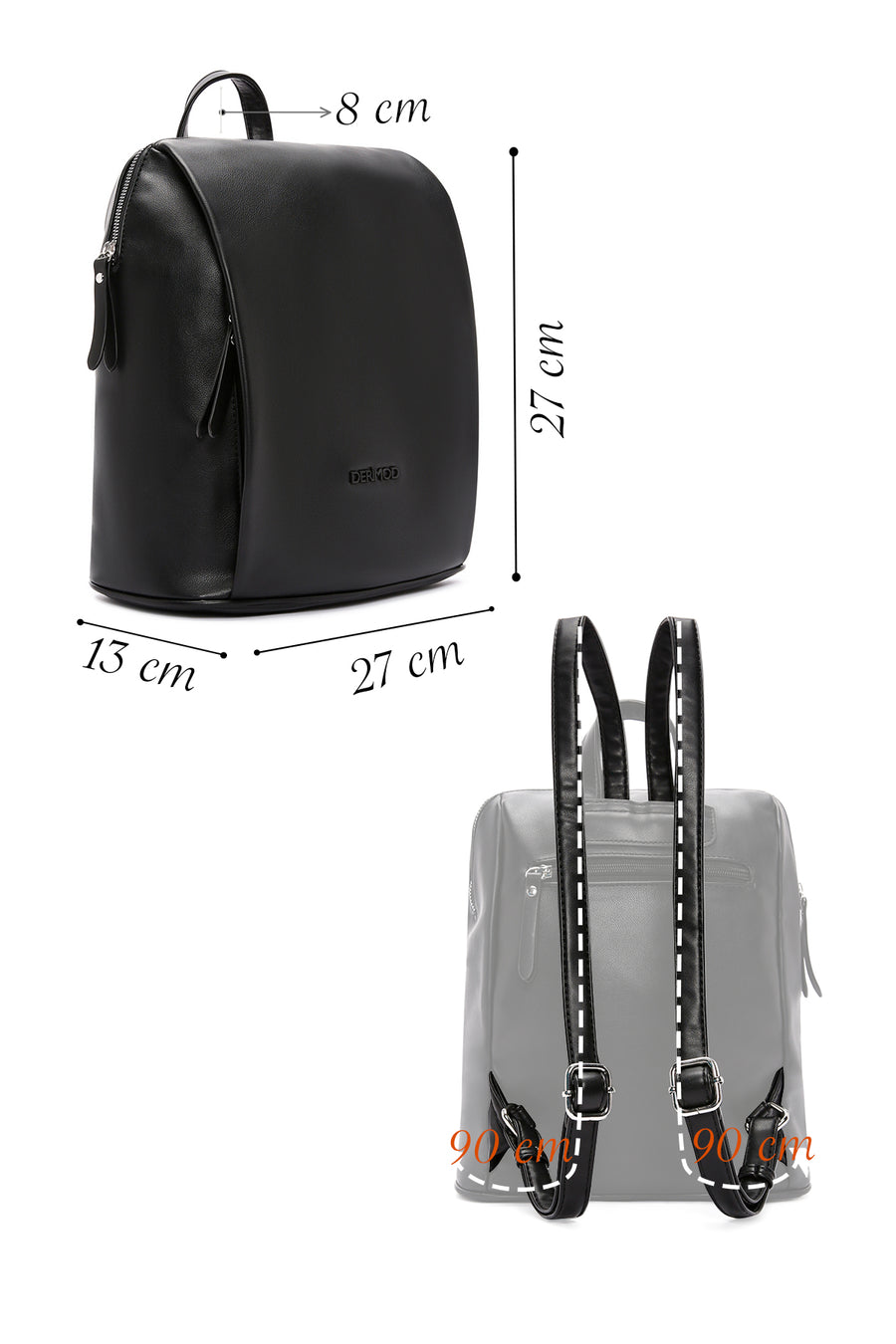 Women's Black Backpack