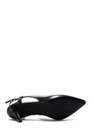 Women's Black Low Heeled Shoes | Derimod