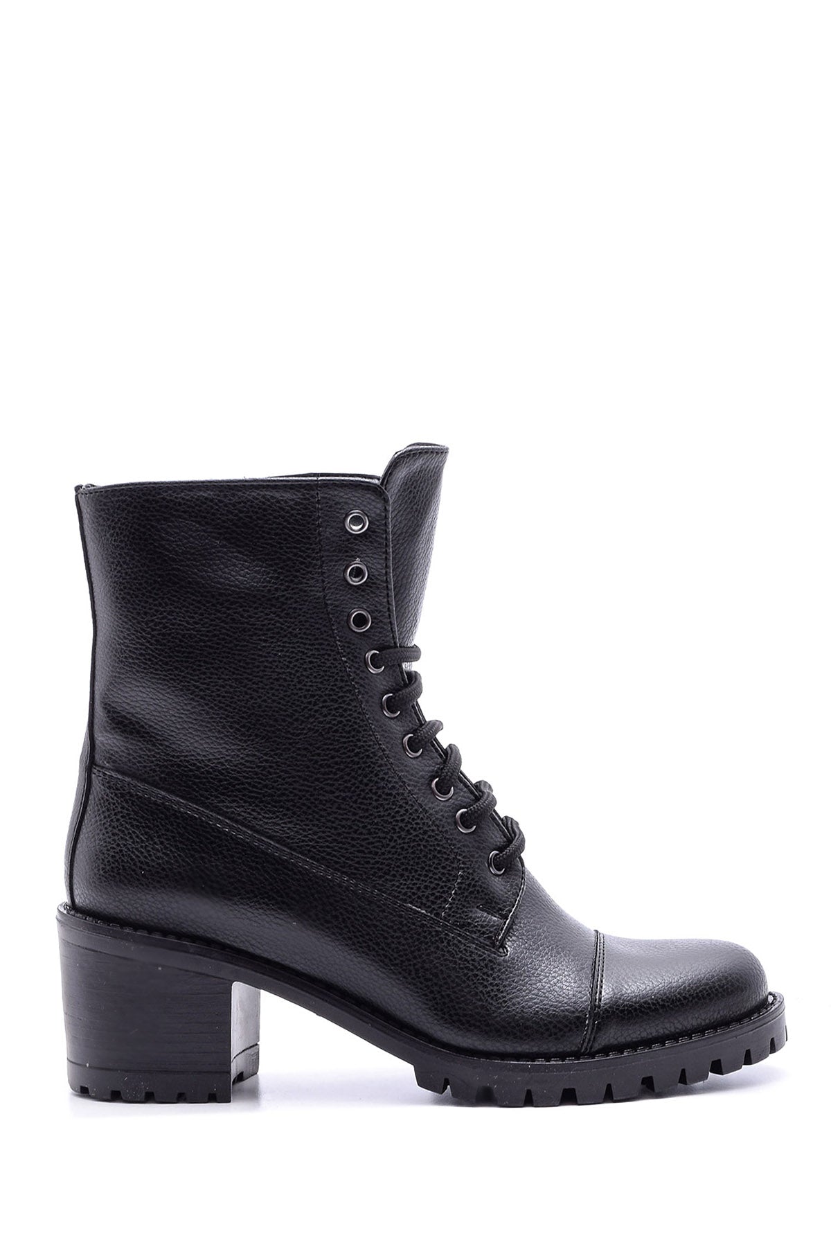 Women's Lace-Up Heeled Boots 19WFE1515FT | Derimod