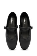 Women's Black Leather Shoes | Derimod