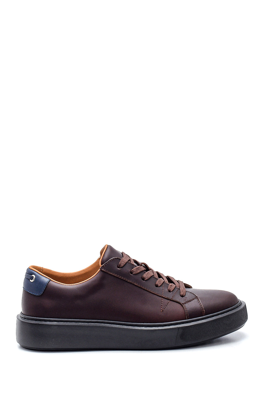 Men's Brown Leather Sneaker 21WFD6124M2 | Derimod