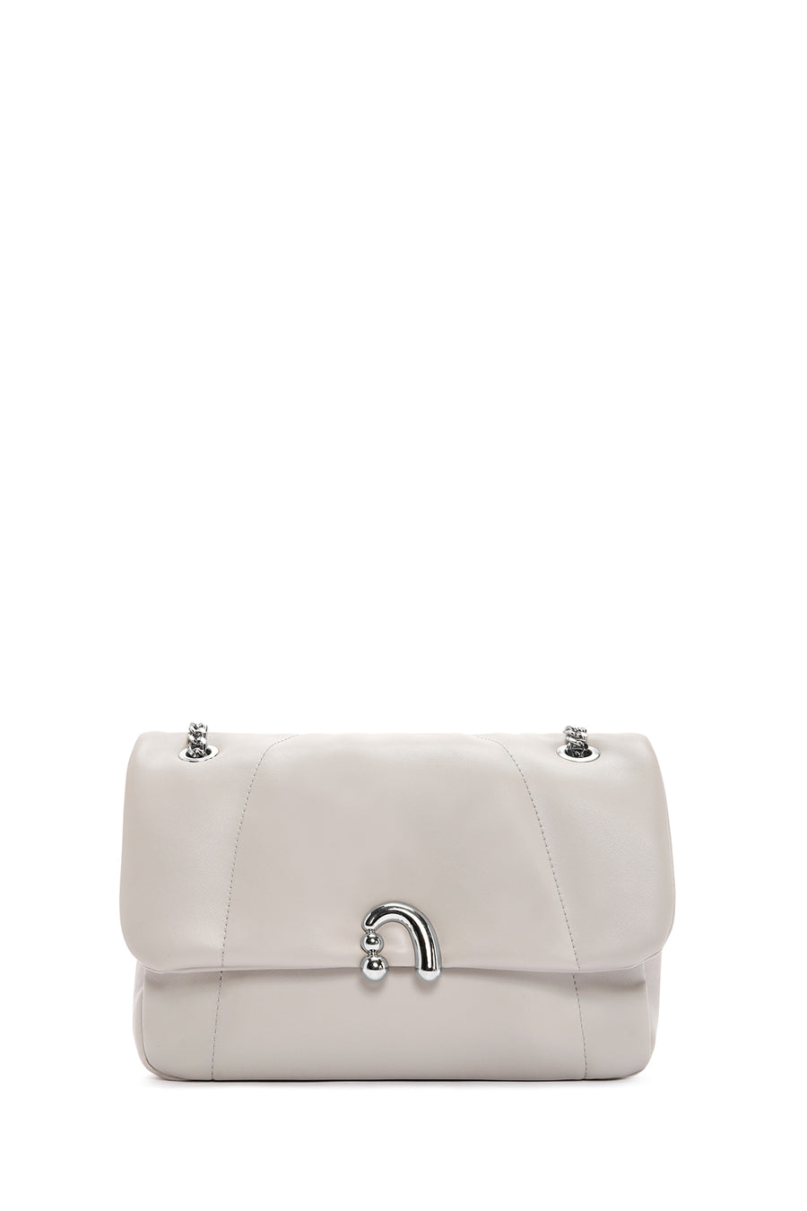 Women's Gray Long Strap Shoulder Bag