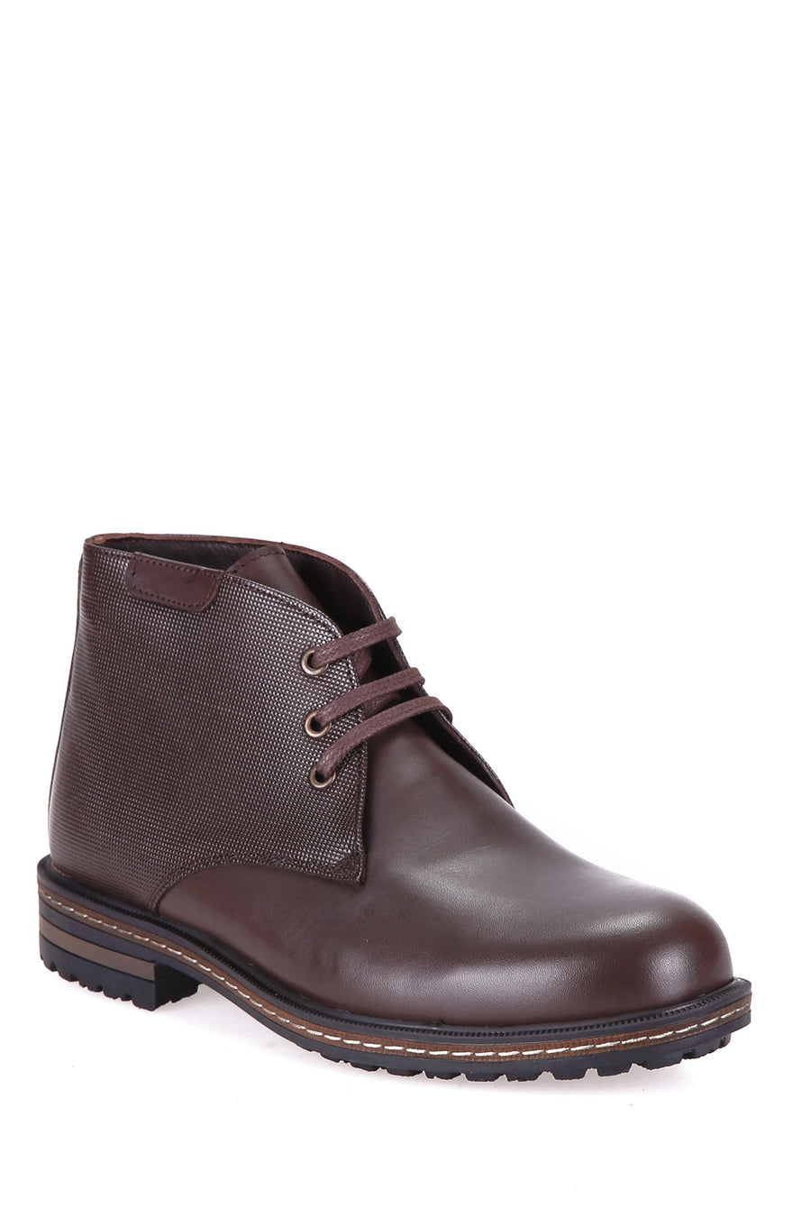 Lace-Up Men's Leather Boots