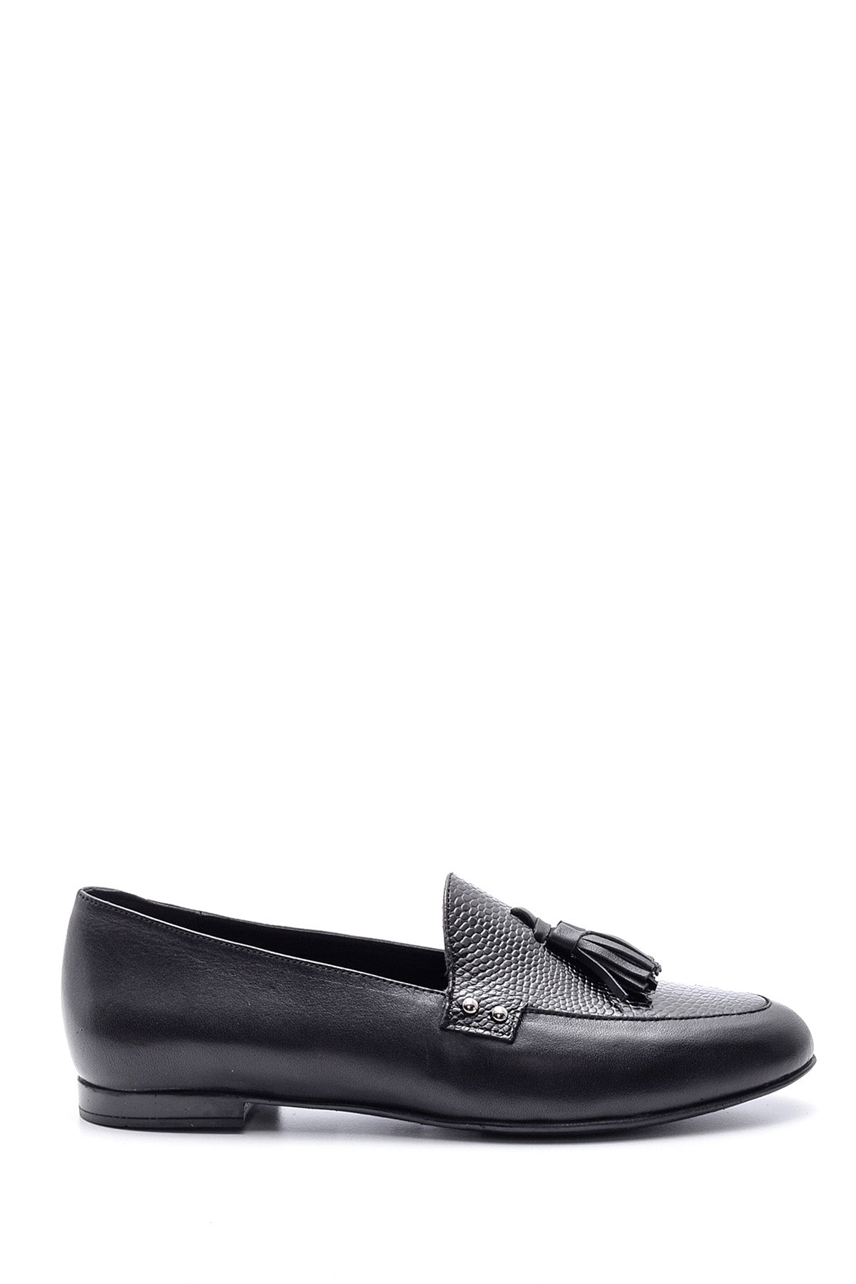 Kadın Klasik Deri Loafer 19WFD137114 | Derimod