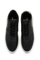 Men's Black Leather Sneaker | Derimod