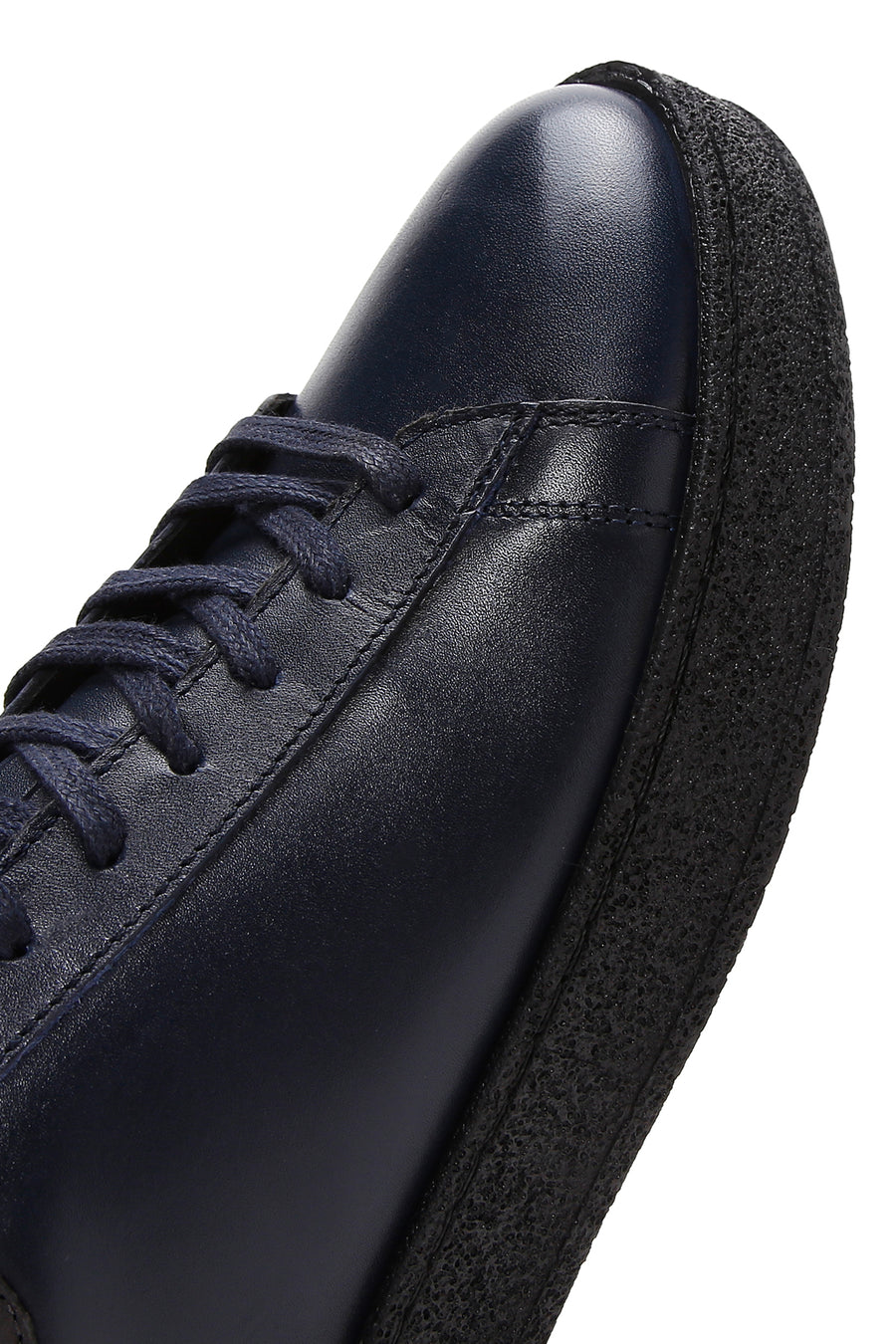 Men's Navy Blue Leather Sneaker