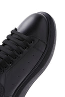 Men's Black Thick Soled Sneaker | Derimod