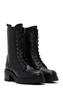 Women's Black Leather Boots | Derimod