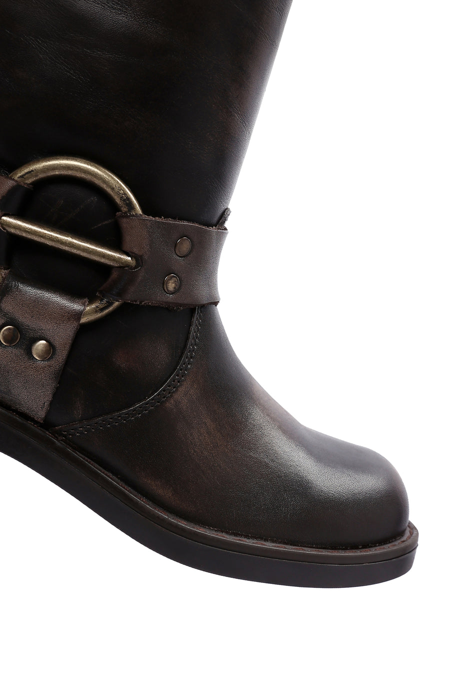 Women's Brown Leather Boots